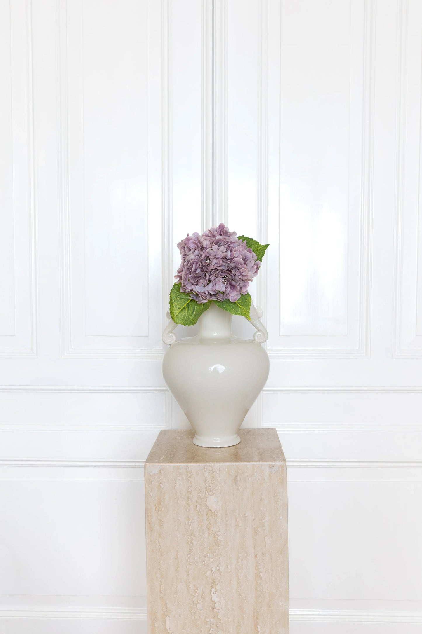 Hortensia bloem paars