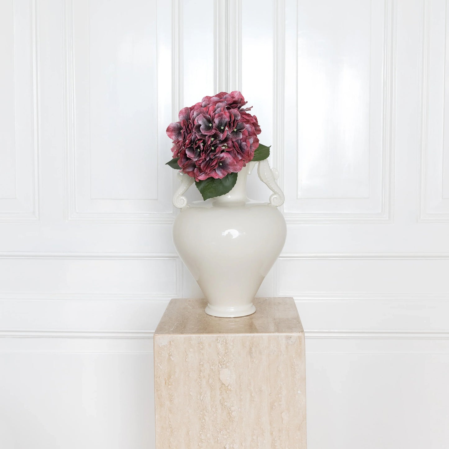 Hydrangea Flower Burgundy