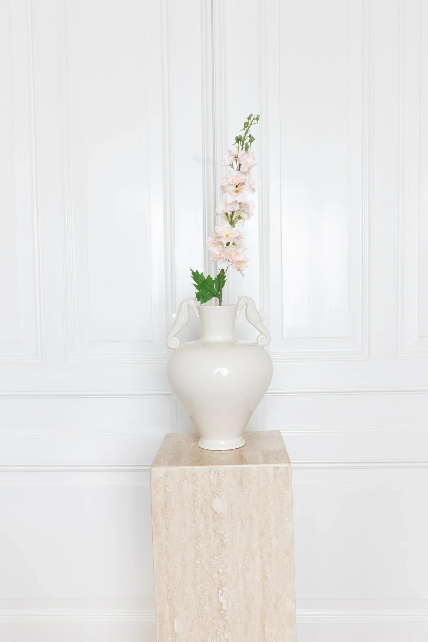 Grote Delphinium Bloem Roze