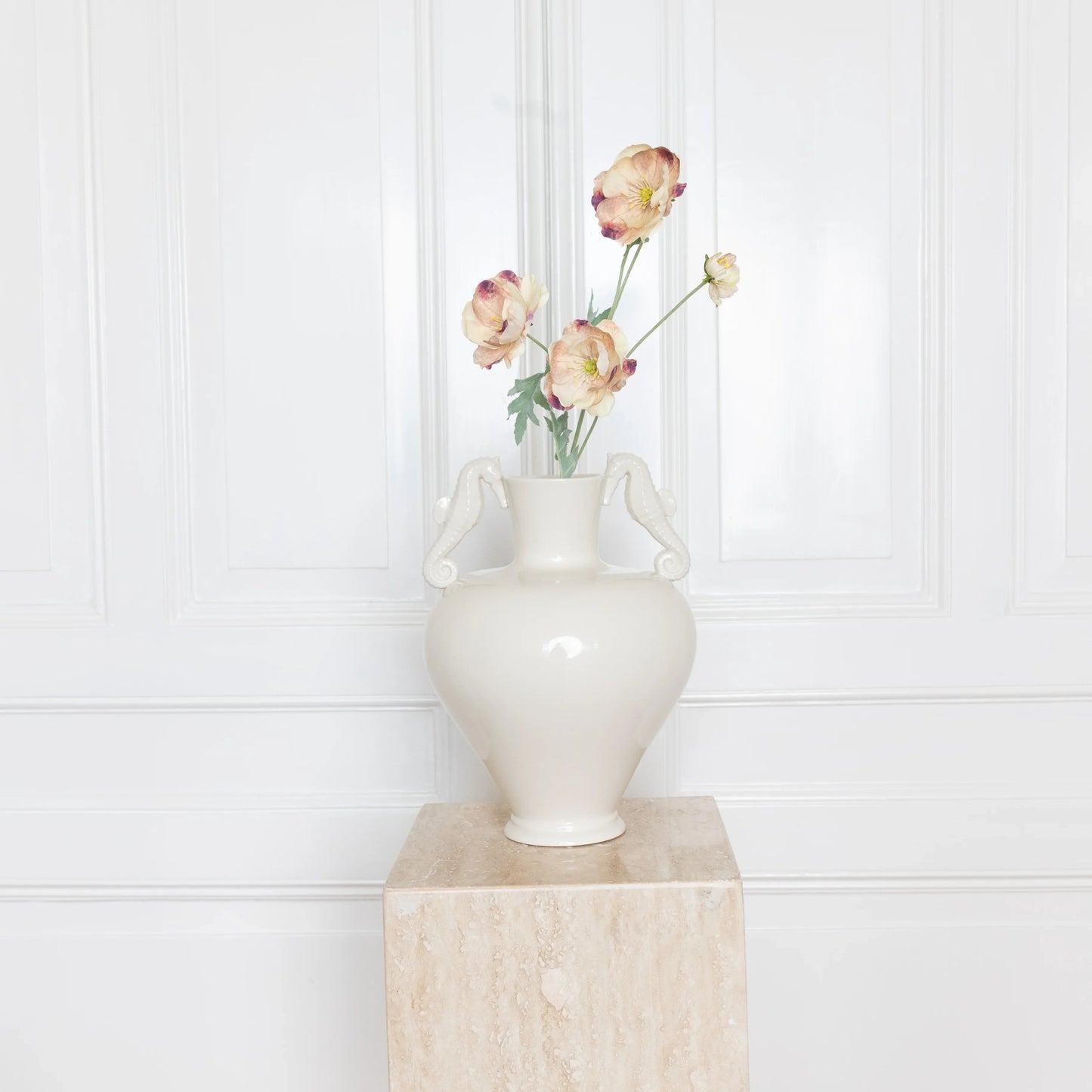 Rose Four Heads Poppy Flower