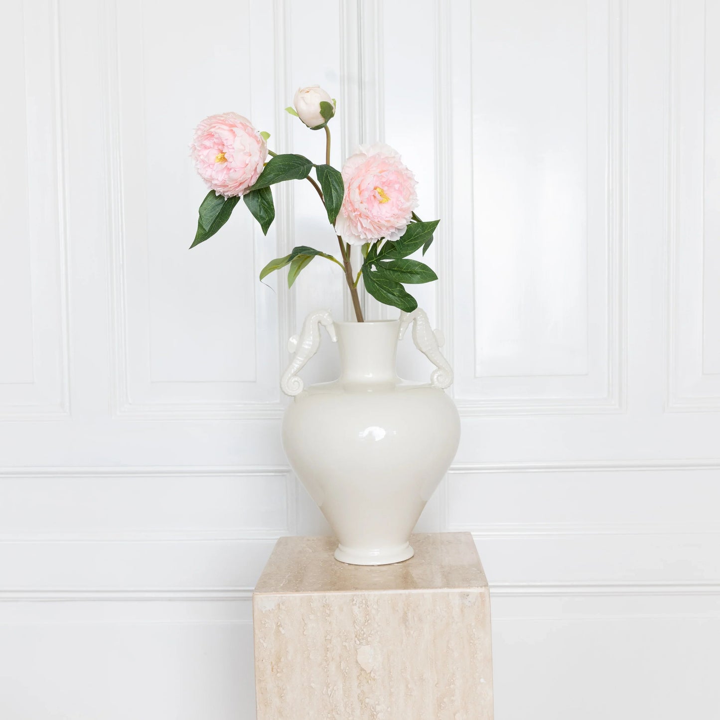 Three-headed peony flower Pink