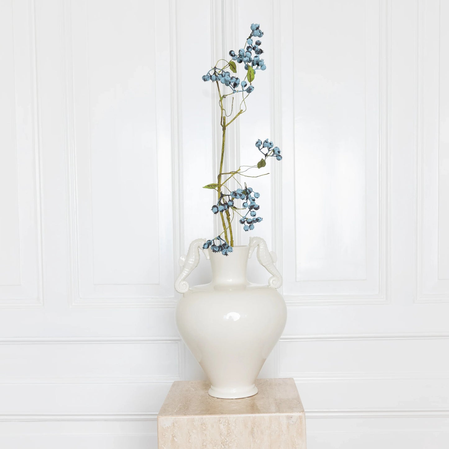 Large Blueberry Branch Blue