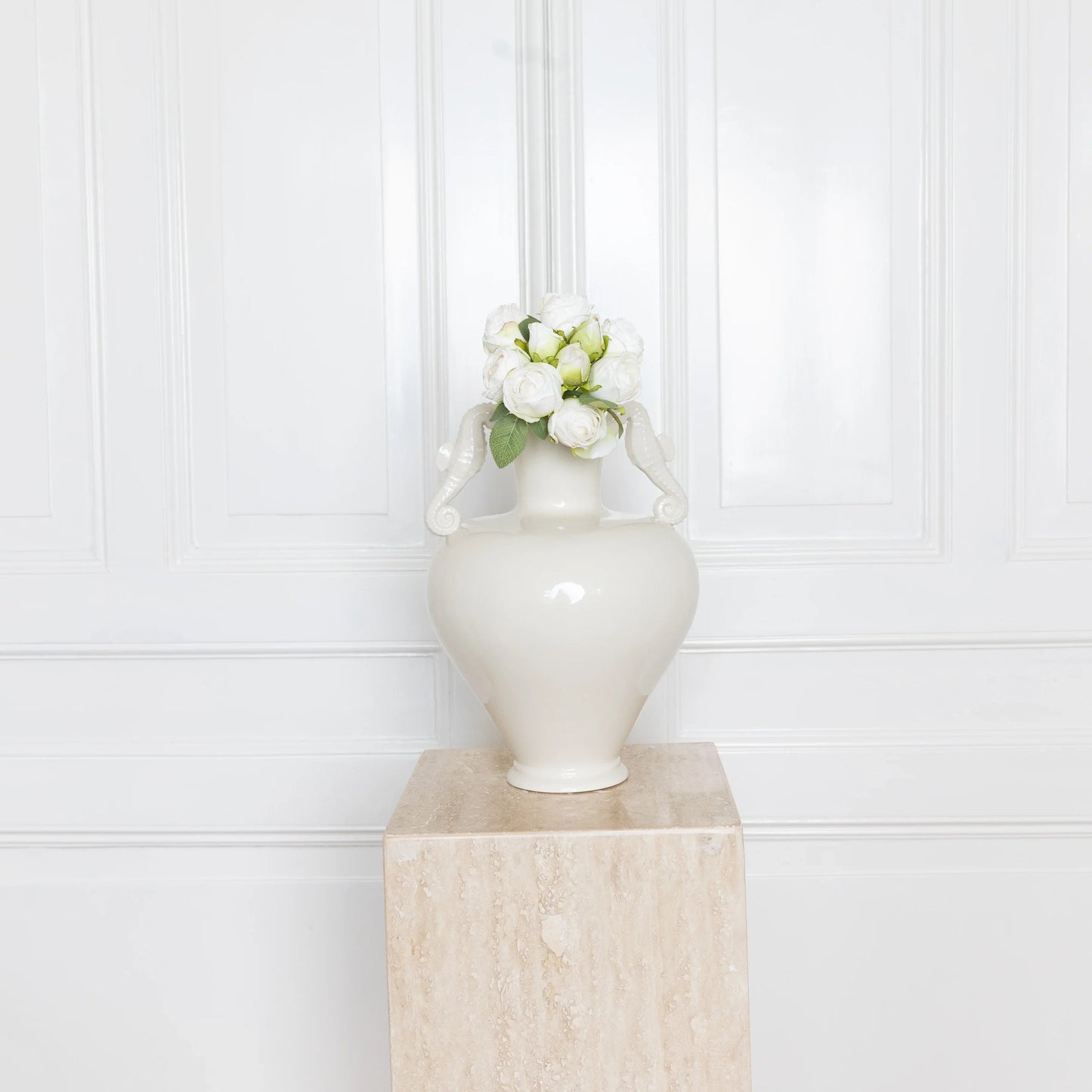 Mini Rose Bouquet White