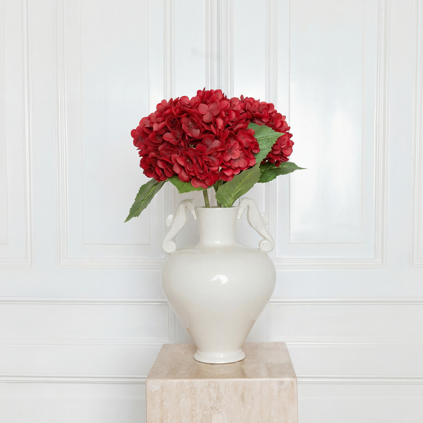 Hydrangea Flower Red