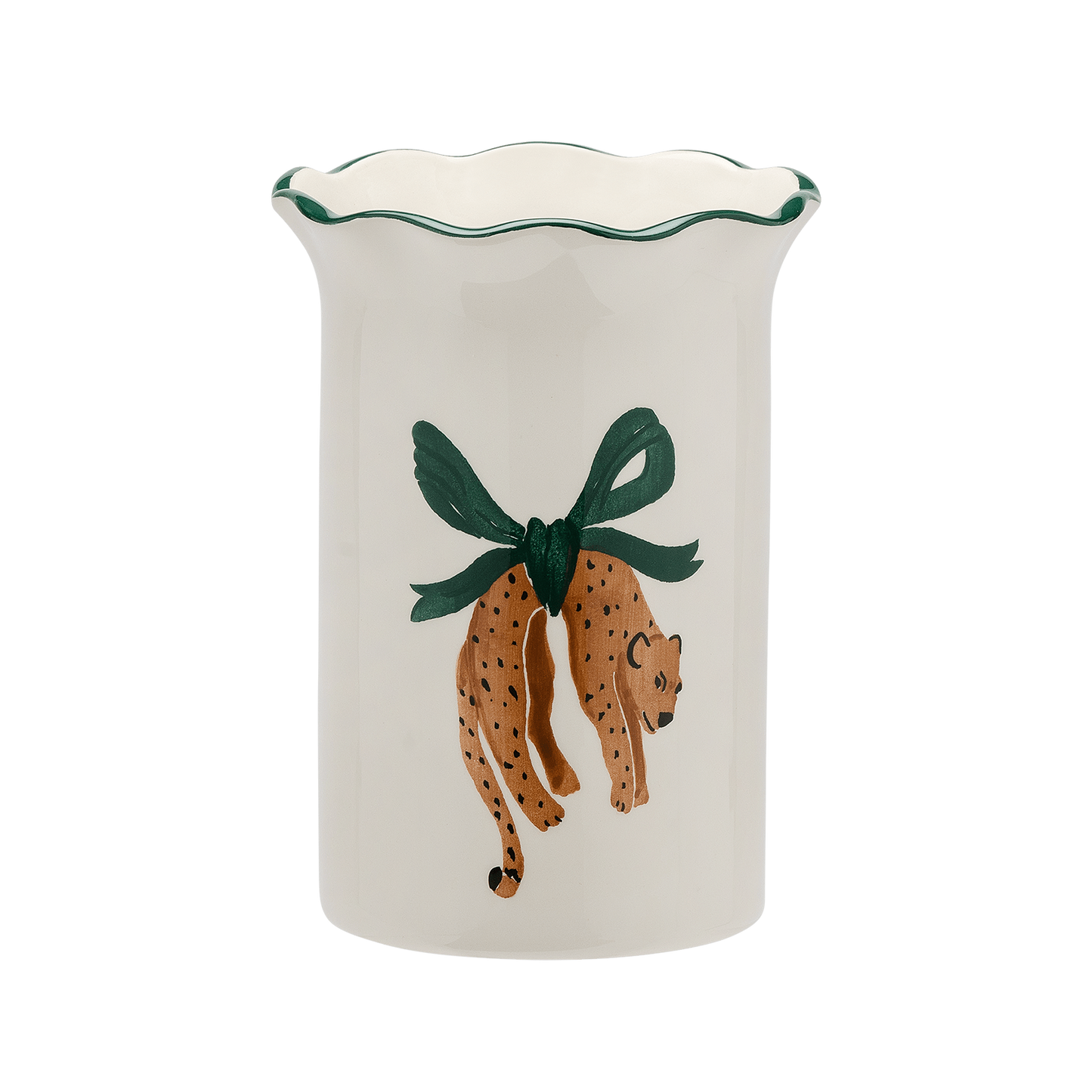 Anna + Nina Hanging Leopard Vase