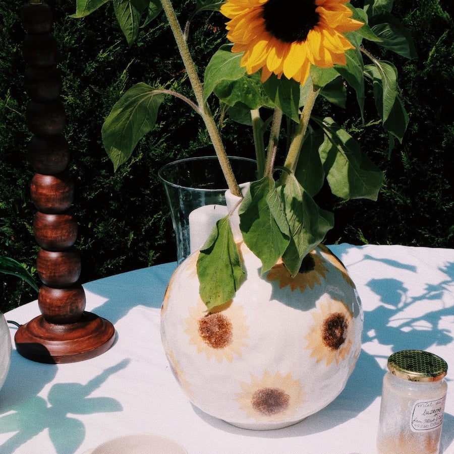 Anna + Nina Sunflower Vase