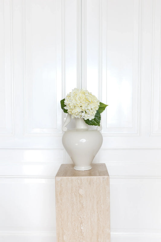 Hortensia Bloem Beige