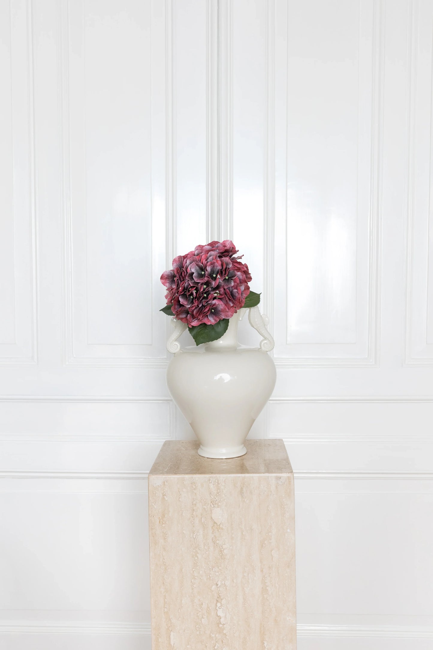 Hortensia bloem Bourgondië