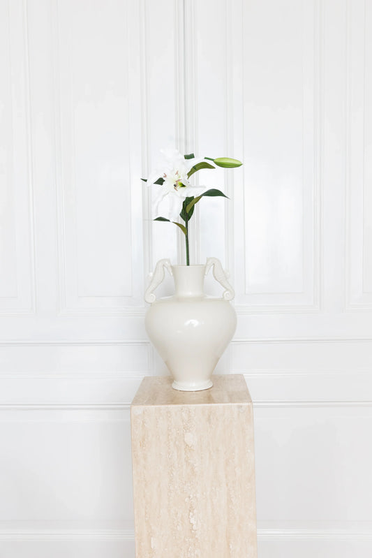 Large Lily Flower White