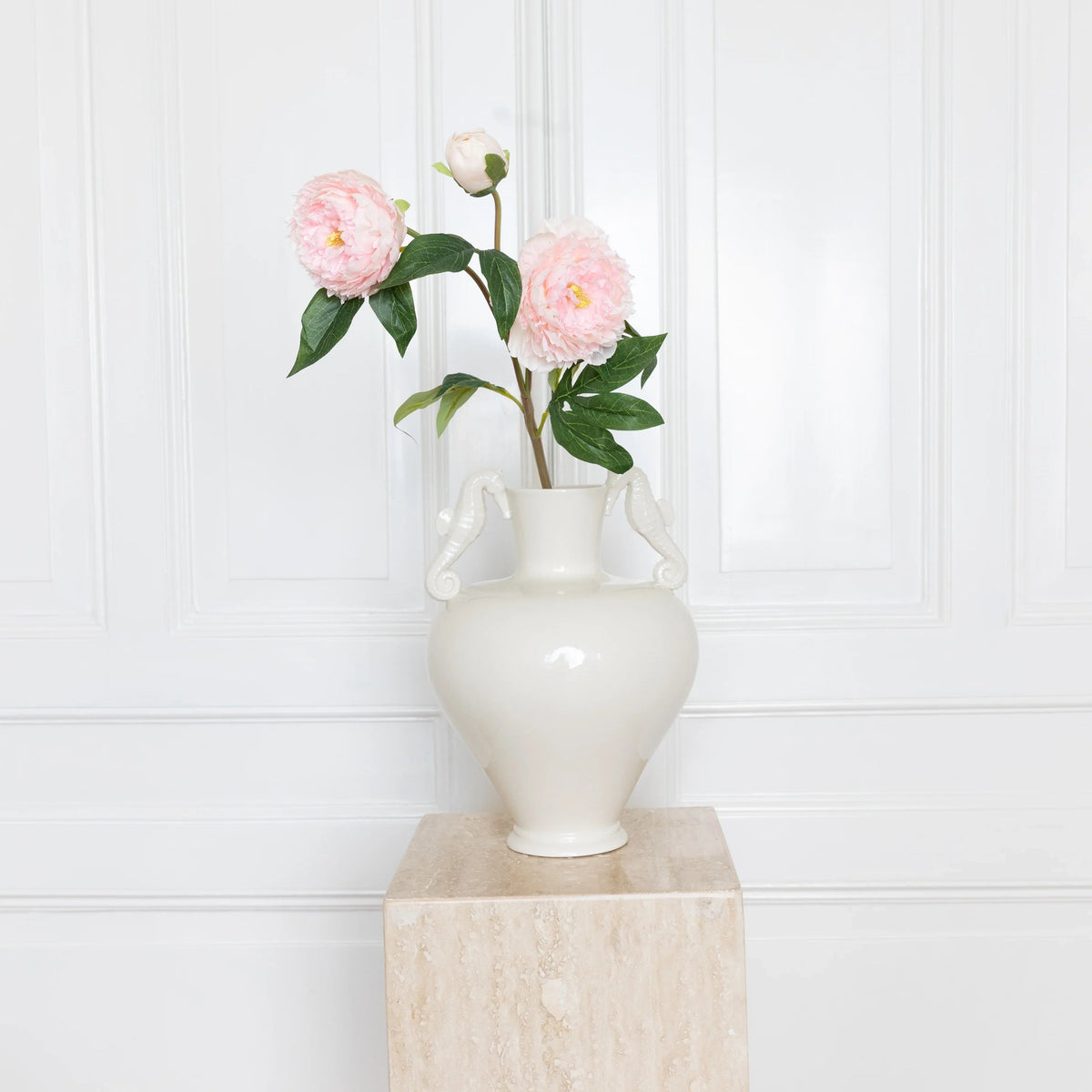 Three-headed Peony Flower