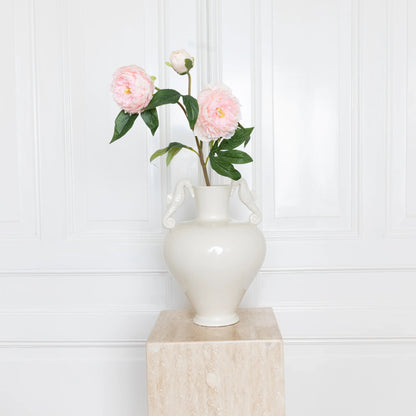 Three-headed Peony Flower