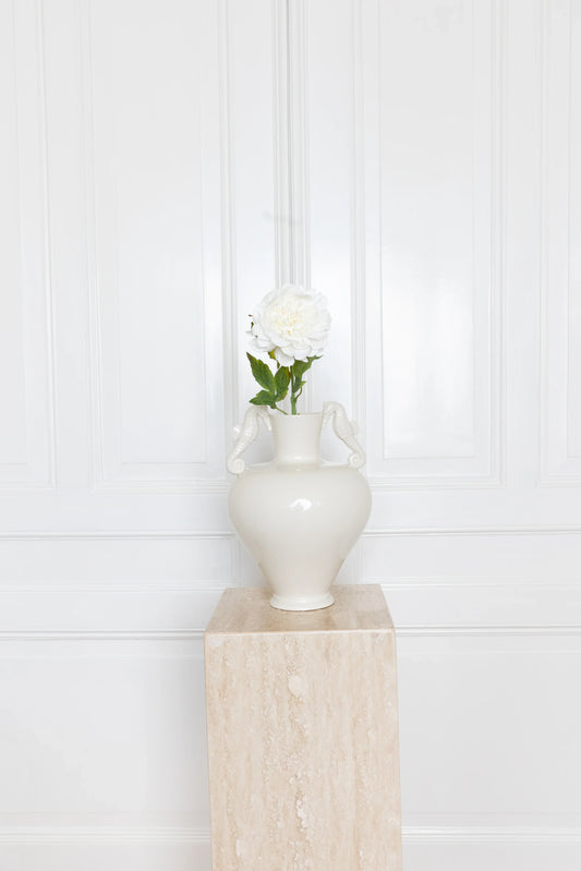 Medium Peony Flower White