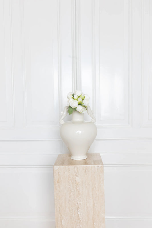 Mini Rose Bouquet White