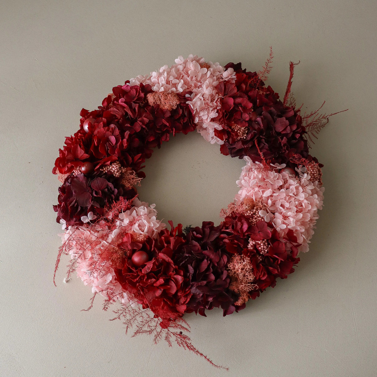 The Hydrangea Wreath