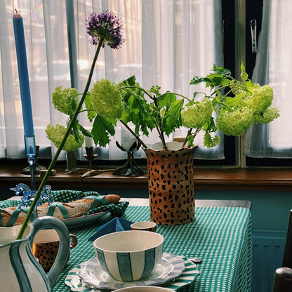 Anna + Nina Leopard Vase