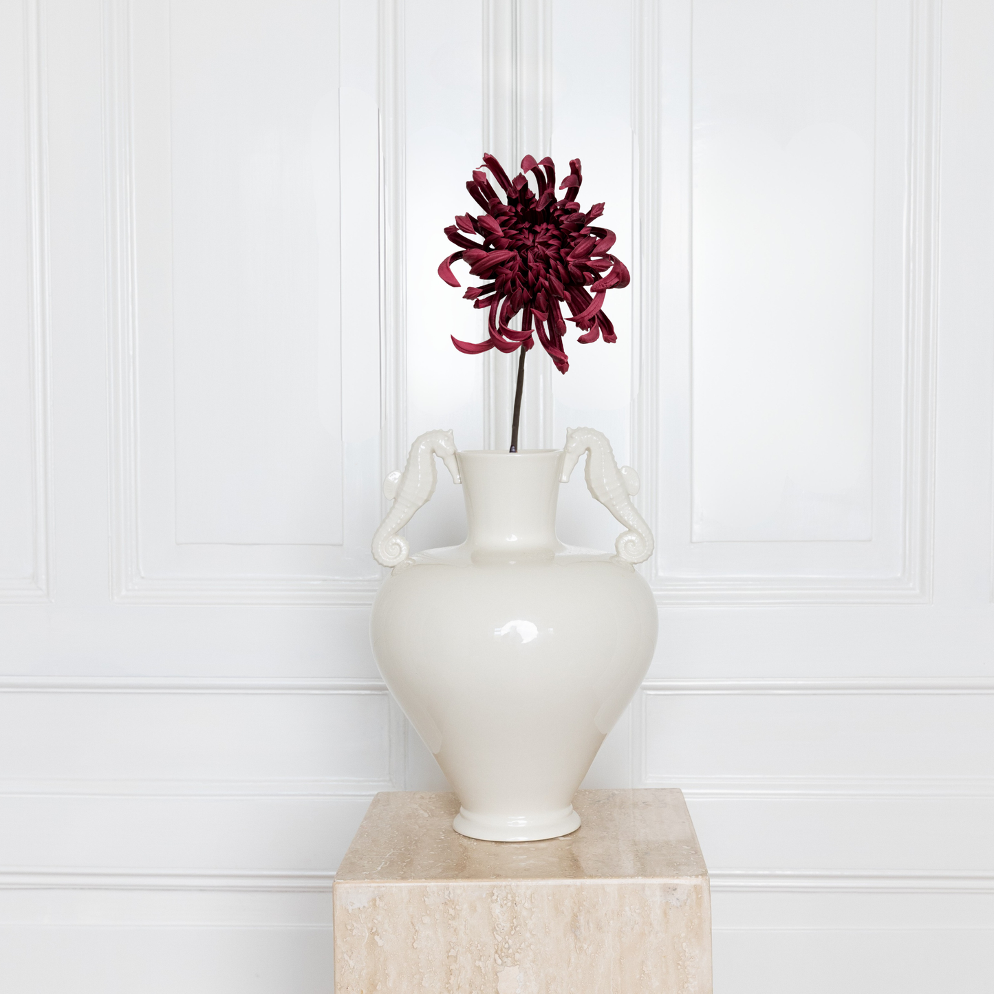 Chrysanthemum Flower Burgundy