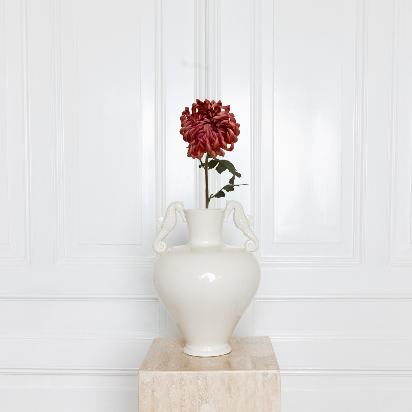 Chrysanthemum Flower Light Red