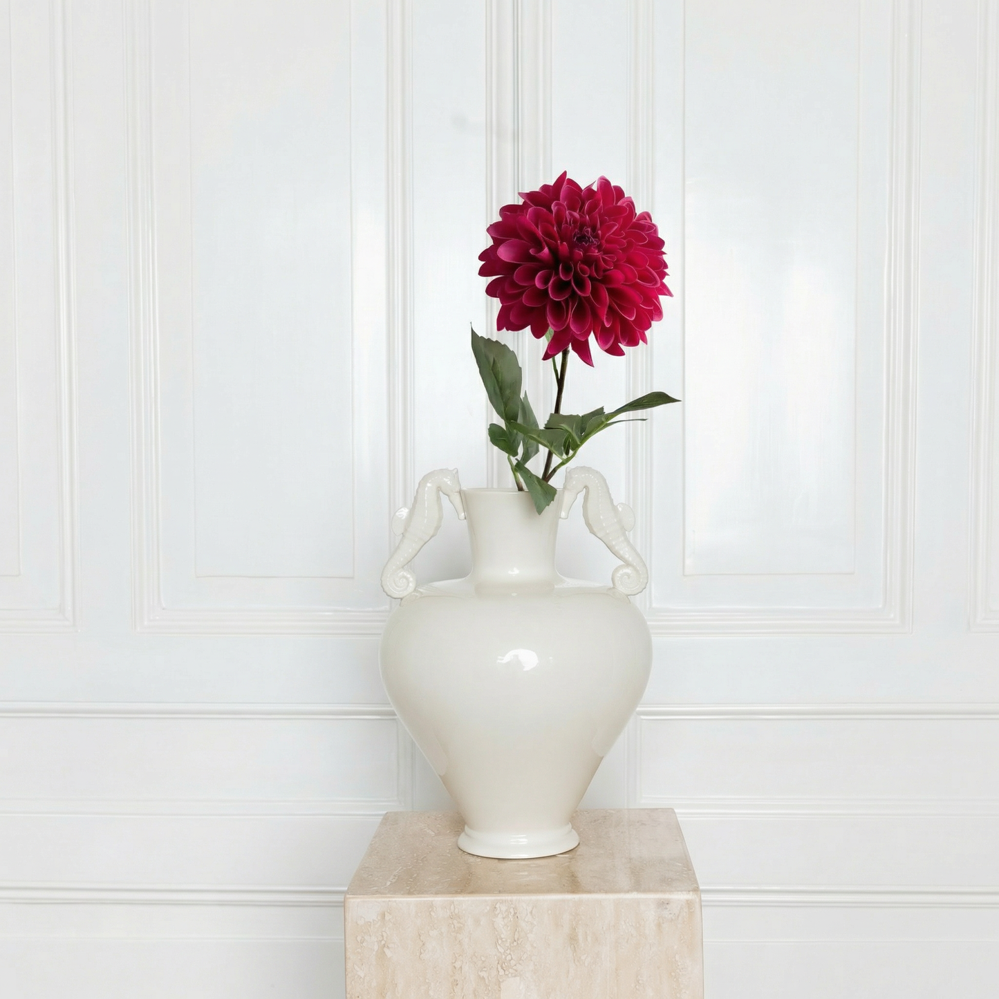 Dahlia Flower Fuchsia Pink