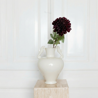 Dahlia Flower Ruby Wine