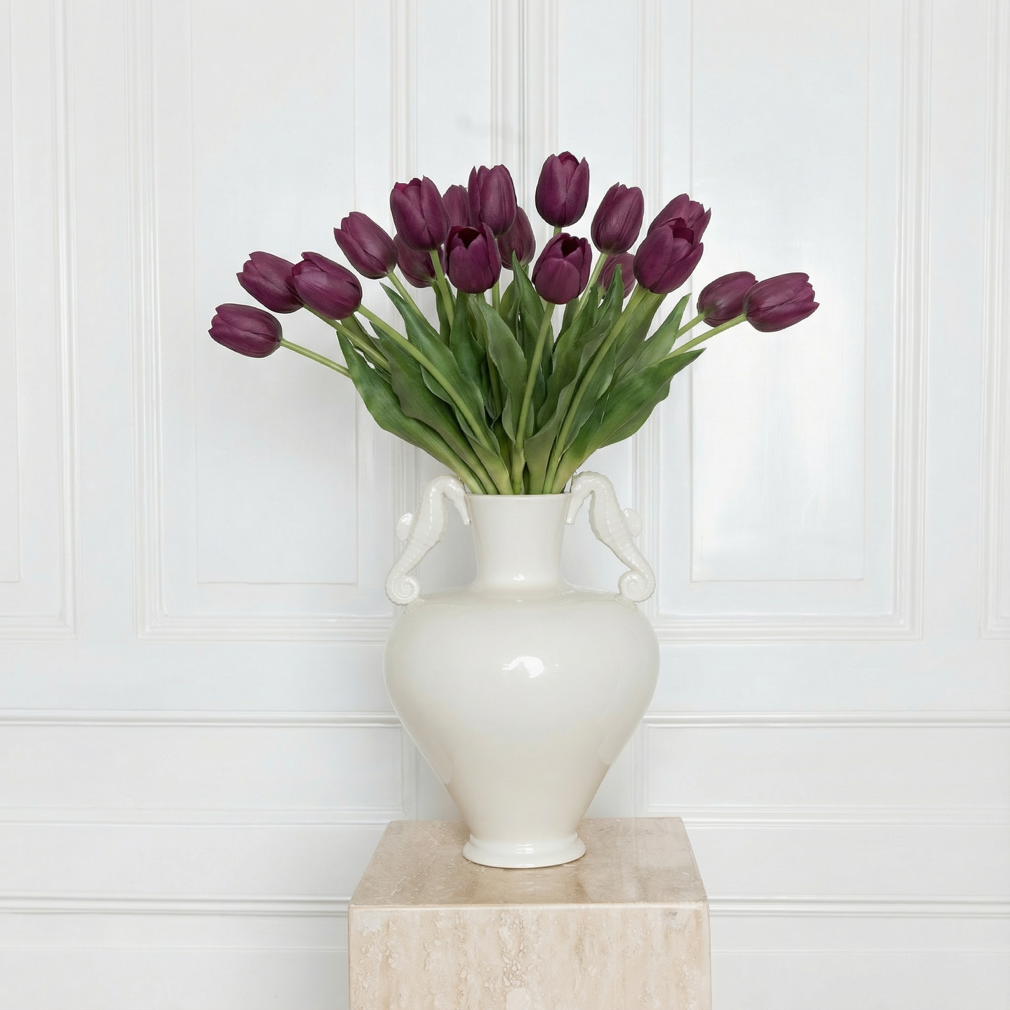 Tulip Bouquet Dark Purple