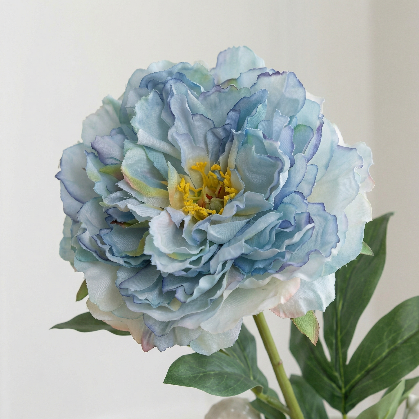 Peony Vintage Silk Two-headed Blue