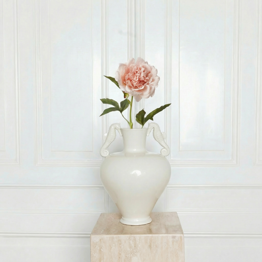 Medium Peony Flower Peach