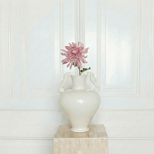 Premium light purple Chrysanthemum stem - Realistic silk flower - Atelier Verden