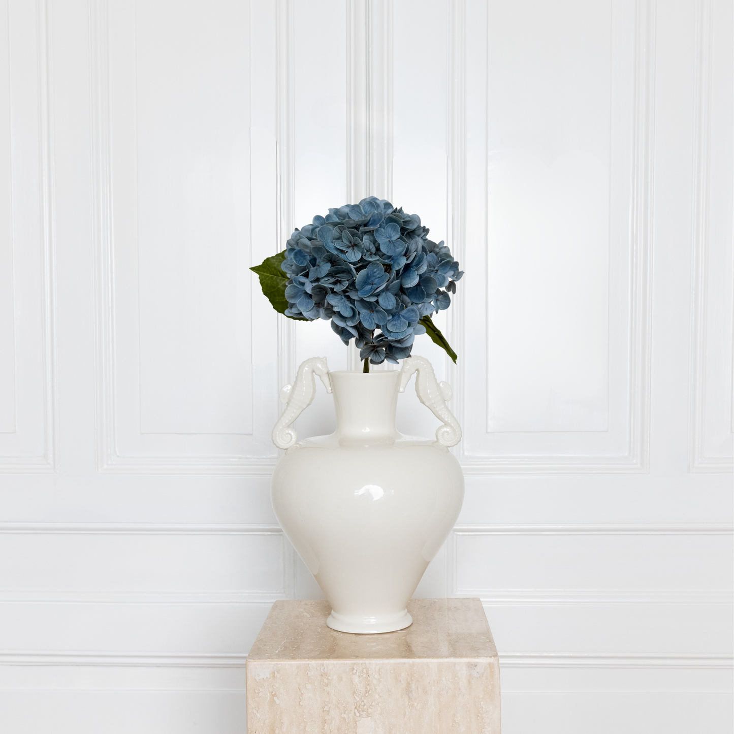 Hydrangea Flower Frosted Blue