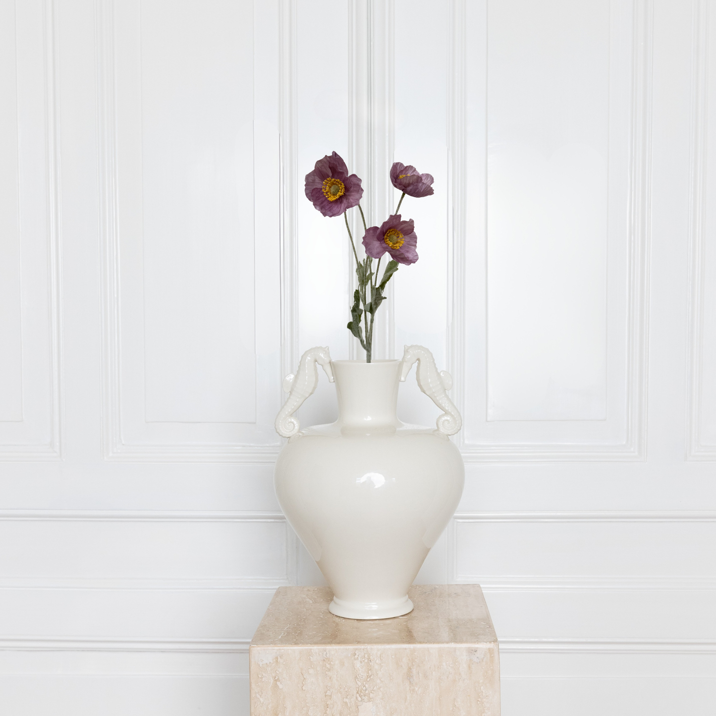 Poppy Flower Dusty Purple