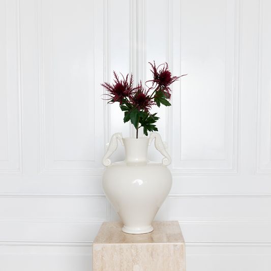 Thistle Flower Ruby Wine